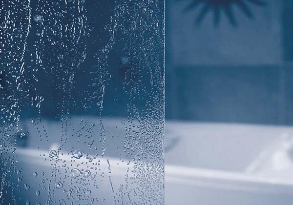Шторка на ванну Ravak AVDP3-120 Rain, профиль белый