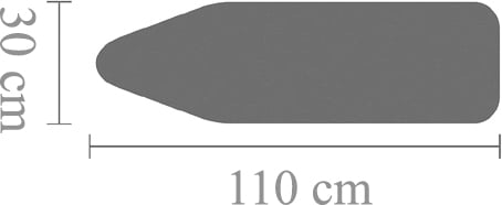 Чехол для гладильной доски Brabantia PerfectFit A 134067 110х30, металлизированный