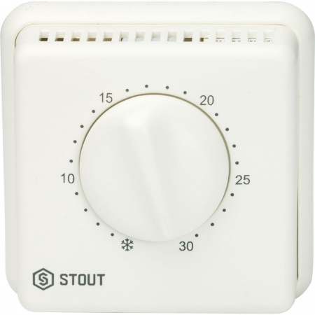 Комнатный термостат Stout TI-N с переключателем зима / лето и светодиодом