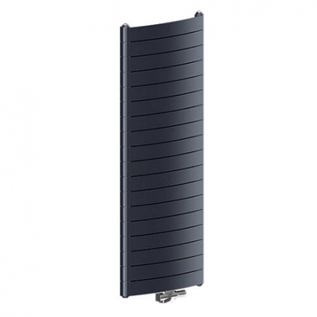 Радиатор биметаллический вертикальный Rifar CONVEX VR 500 х 18 секций (цвет ТИТАН), подключение нижее