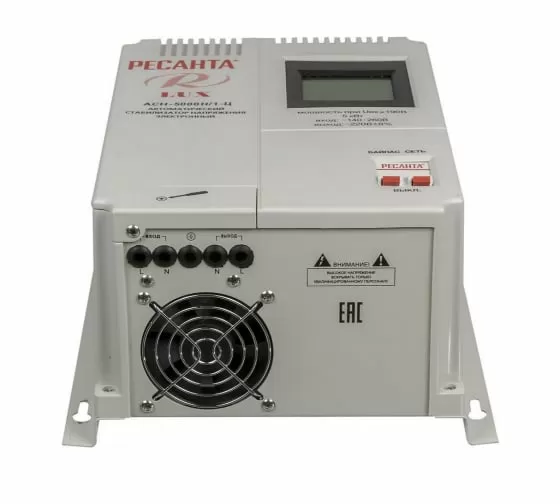 Стабилизатор напряжения Ресанта Lux АСН-5000Н/1-Ц